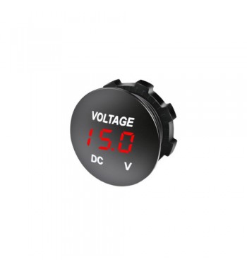 Voltmetru 12-24V -5-30V cu LED Rosu  Cod: DS400B