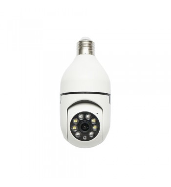 Camera de supraveghere smart-bulb PTZ, WIFI 2.4G 1080P, tip bec E27 cu senzor de miscare si aplicatie YIIoT Breckner Germany Cod