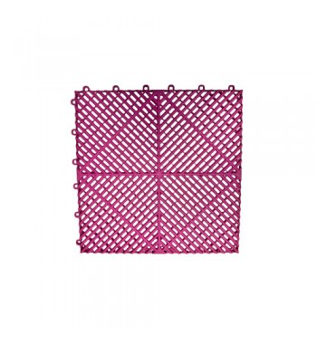 Pardoseala modulara ventilata  40x40x1,8cm  Culoare Magenta  Cod: PM10032