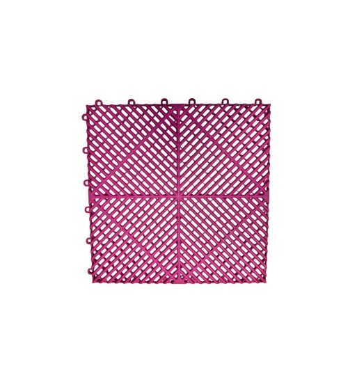 Pardoseala modulara ventilata  40x40x1,8cm  Culoare Magenta  Cod: PM10032