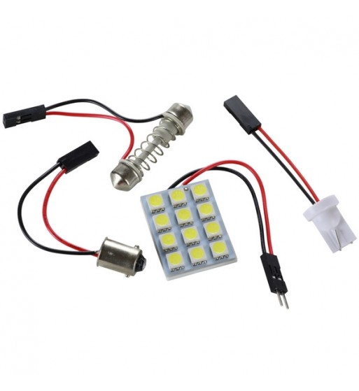 placa led smd 5050 45*25mm 12v lumina alba calda cod: pt8